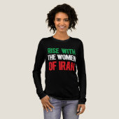 T-shirt En Tri-matière Monter avec les femmes d'Iran (Recto complet)