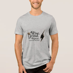 T-shirt En Tri-matière Montez. Grind. Recommencer. - Alimentation Premium