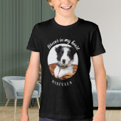 T-shirt En Tri-matière Monument aux chiens photo noir amour