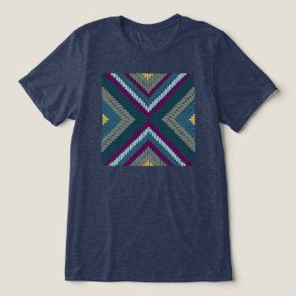 T-shirt En Tri-matière Mosaïque ton froid
