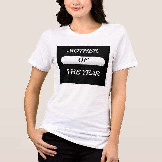 T-shirt En Tri-matière mother of the year (Recto)