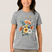 T-shirt En Tri-matière Mother's Day Boho Flowers Clipart-619830 (Recto)