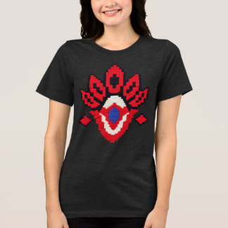 T-shirt En Tri-matière Motif ornemental marocain élégant | Traditionnel
