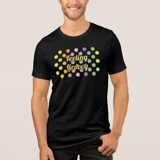 T-shirt En Tri-matière Motif Pois Rainbow (Recto)