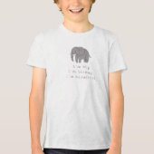 T-SHIRT EN TRI-MATIÈRE MOTIVATION AFFIRMATION (Recto)