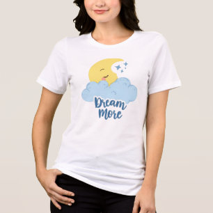 T-shirt En Tri-matière Motivation Lune et Étoiles Célestes