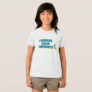 T-shirt En Tri-matière Motivation positive Je choisis des pensées calmes