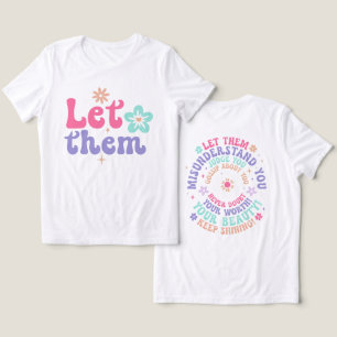 T-shirt En Tri-matière Motivationnel Laissez-les