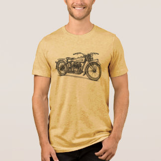 T-shirt En Tri-matière Moto indienne vintage