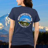 T-shirt En Tri-matière Mount Rainier National Park – Washington
