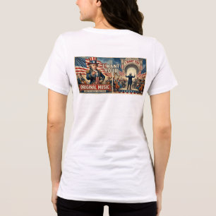 T-shirt En Tri-matière MrBeats en tant qu'oncle Sam