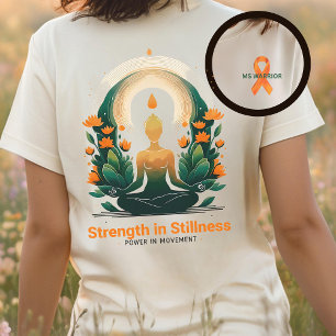 T-shirt En Tri-matière MS guerrier, amoureux du yoga, soutien à la scléro