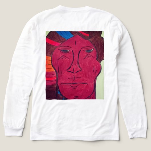 T-shirt En Tri-matière Multiracial Long Sleeved  (Motif verso)