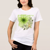 T-shirt En Tri-matière Murmur du sol vert (Recto)