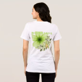 T-shirt En Tri-matière Murmur du sol vert (Verso intégral)