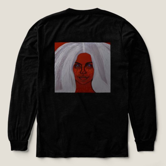 T-shirt En Tri-matière My Freckles Are My Positivity Symbol  (Motif verso)