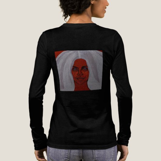 T-shirt En Tri-matière My Freckles Are My Positivity Symbol  (Verso)