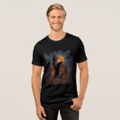 T-shirt En Tri-matière Mystic Gothic Castle Under Moonlight (Recto plein)