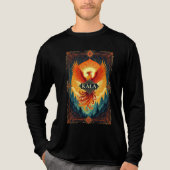T-shirt En Tri-matière Mythique Phoenix Bird - KALA Fire Spirit (Recto)