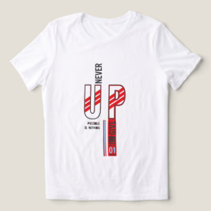 T-shirt En Tri-matière n'abandonne jamais