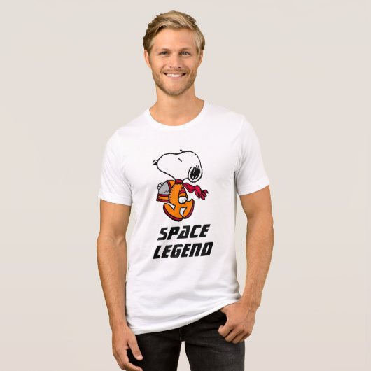 T-shirt En Tri-matière NASA| Snoopy (Recto plein)