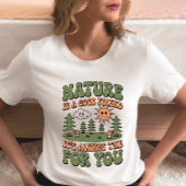 T-shirt En Tri-matière Nature Is a Good Friend 