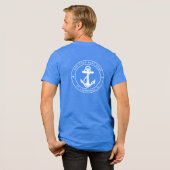 T-shirt En Tri-matière Nautical Anchor Boat Name Custom (Évier)