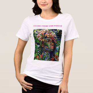 T-shirt En Tri-matière “Nayari” - Jungle Mirage - Women In Amazonia  
