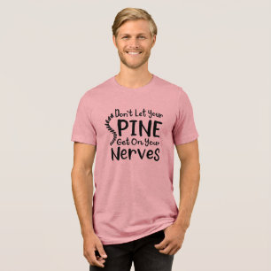 T-shirt En Tri-matière Ne laissez pas votre colonne vertébrale monter sur