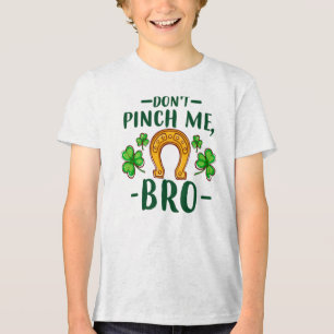 T-shirt En Tri-matière Ne Me Pince Pas Frère Dessin de la Saint-Patrick-6