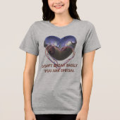 T-shirt En Tri-matière Ne pas briser facilement - Motivationnel Les femme (Recto)