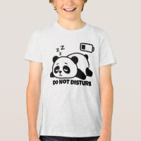 Ne pas déranger Panda endormi Mignon Paresseux Drô