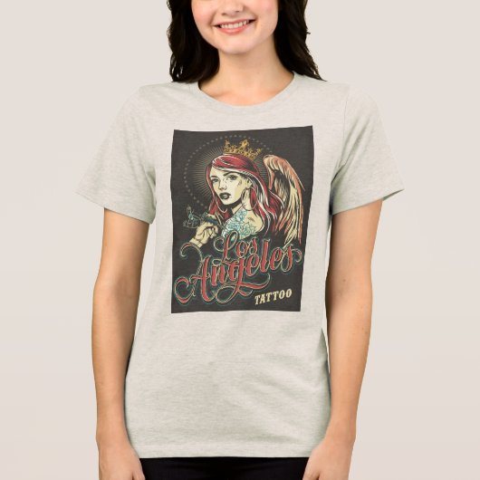 T-shirt En Tri-matière "Né pour briller" (Recto)
