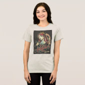 T-shirt En Tri-matière "Né pour briller" (Recto plein)