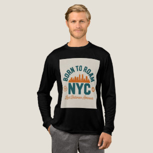 T-shirt En Tri-matière Né pour errer NYC