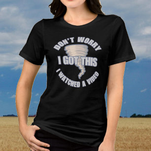 T-shirt En Tri-matière Ne t’inquiète pas que j’aie ce chaser à tempête