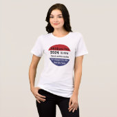 T-shirt En Tri-matière Ne votez pas Trump v2 (Recto plein)