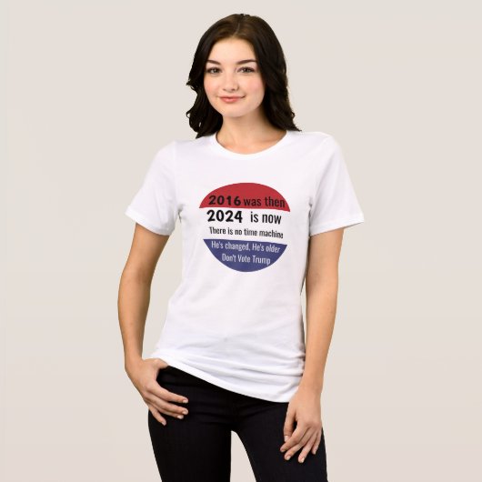 T-shirt En Tri-matière Ne votez pas Trump v2 (Recto plein)