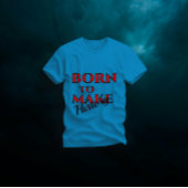 T-SHIRT  EN TRI-MATIÈRE NÉE POUR FAIRE HISTOIRE