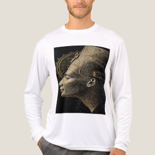 T-shirt En Tri-matière Nefertiti Ligne Silhouette Moderne Art