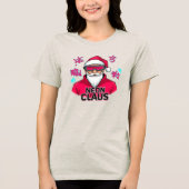 T-shirt En Tri-matière Neon Claus (Recto)
