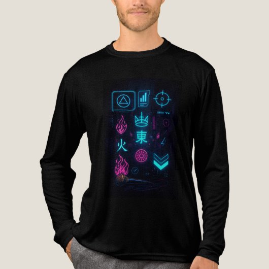 T-shirt En Tri-matière Neon Exodus : (Recto)