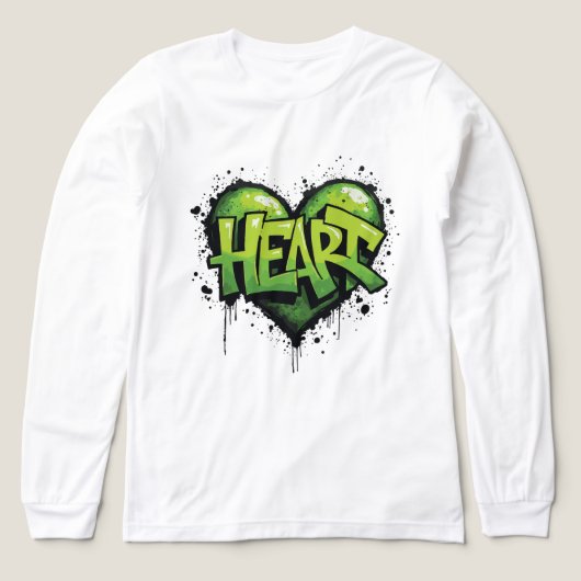 T-shirt En Tri-matière Neon Heartbeat (Motif recto)