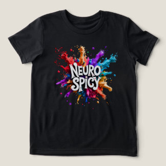 T-shirt En Tri-matière NEUROSPICY neurodiversity autism adhd dyslexia