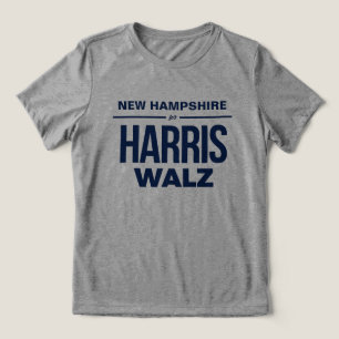 T-shirt En Tri-matière New Hampshire pour Harris Walz