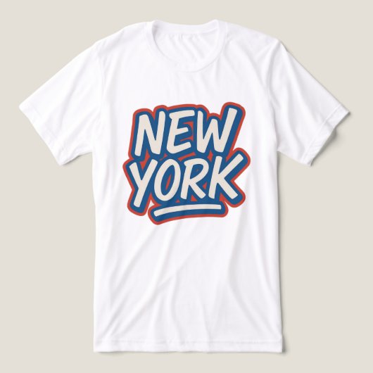 T-shirt En Tri-matière New York Attitude - Urban Style Tee (Design Recto)