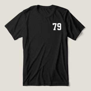 T-shirt En Tri-matière N'importe quelle année - Personnalisé - Né en 1979