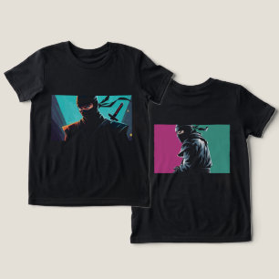 T-shirt En Tri-matière Ninja avant et arrière