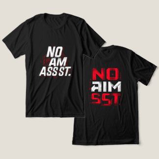 T-shirt En Tri-matière 🔥 No Aim Assist – Competitive Gamer Typography