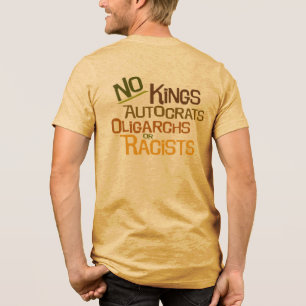 T-shirt En Tri-matière No Kings — Homme Crew-Neck Tee